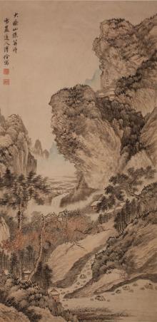 仿古山水