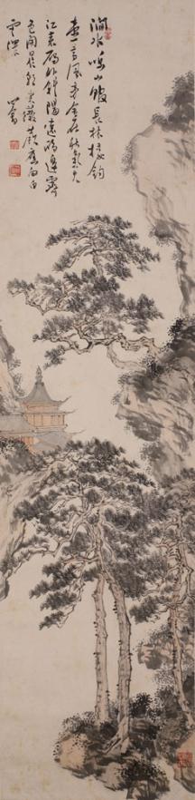 涧水鸣山
