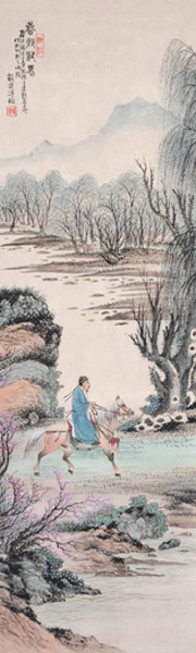   春郊试骑